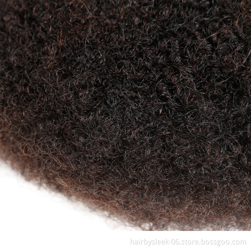 Brazilian Remy Hair Afro Kinky Curly Bulk Human Hair For Braiding 1 Bundle 50g/pc Natural Color Braids Hair No Weft Bundle